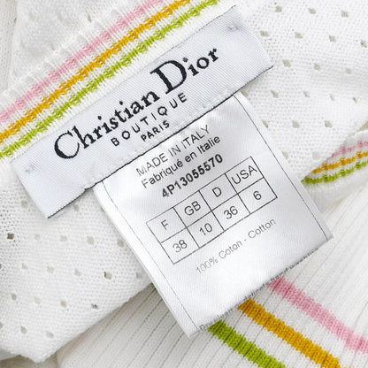 Christian Dior 2004 Sleeveless Tank Top White #38
