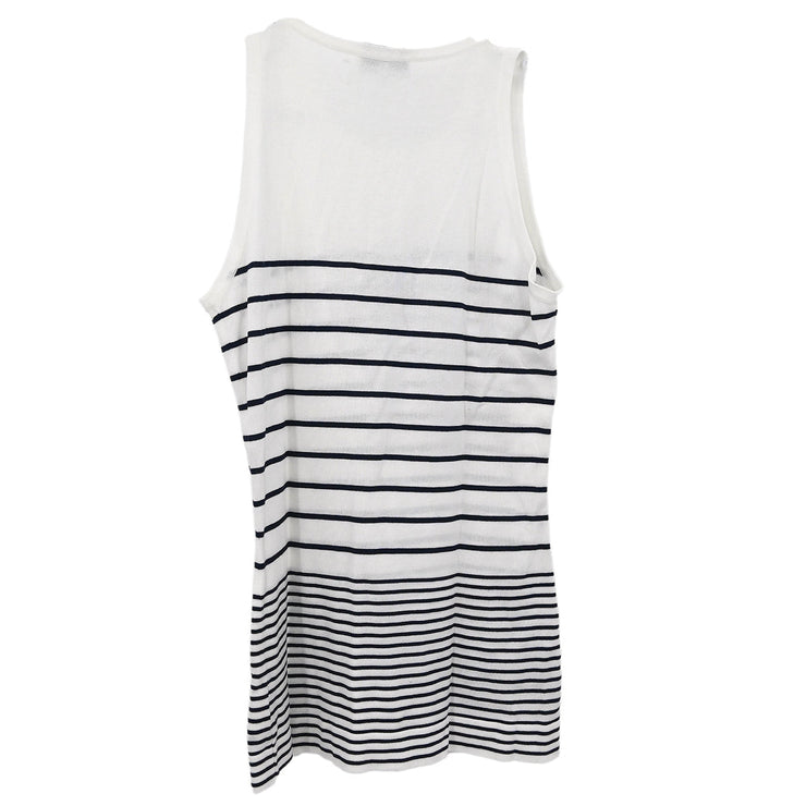 Chanel Sleeveless Tank Top White #38
