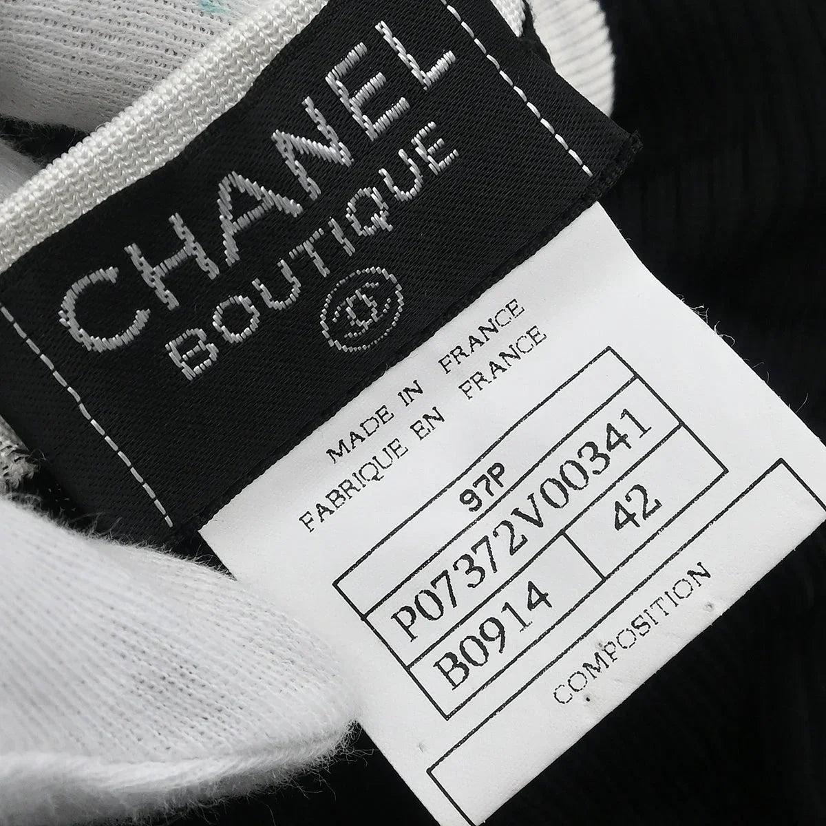 Chanel 1997 Dress Black #42