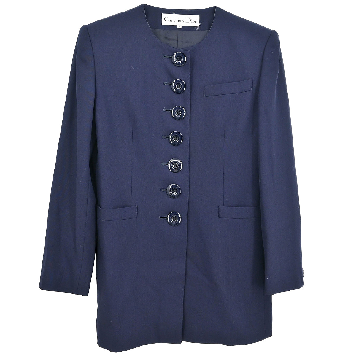 Christian Dior ネイビー テーラードジャケット Christian Dior（テーラードジャケット）のフリマアイテム一覧