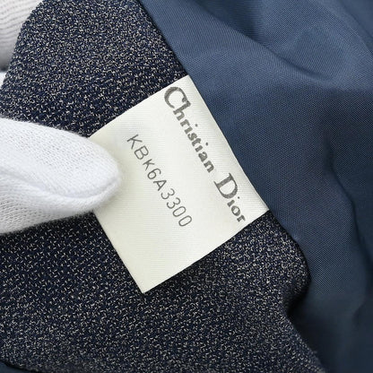 Christian Dior Collarless Single Breasted Jacket #38-#40
