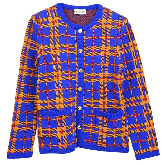 Yves Saint Laurent Cardigan Blue #M