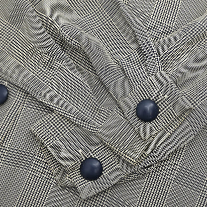 Yves Saint Laurent Setup Suit Jacket Skirt Gray #34