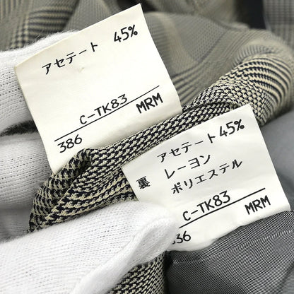 Yves Saint Laurent Setup Suit Jacket Skirt Gray #34