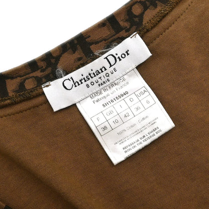 Christian Dior 2005 Long Sleeve Top Brown #38