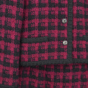 Chanel Setup Suit Jacket Skirt Bordeaux #36