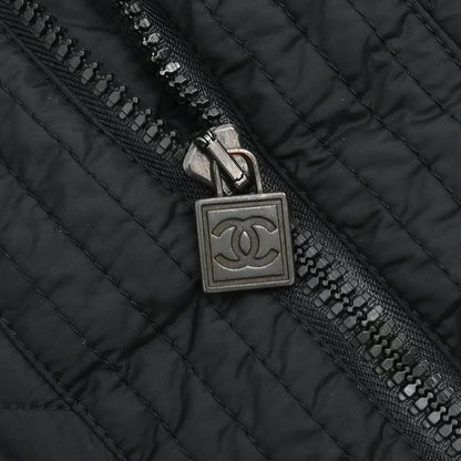 Chanel 2005 Sport Line Zip Up Jacket Black #36