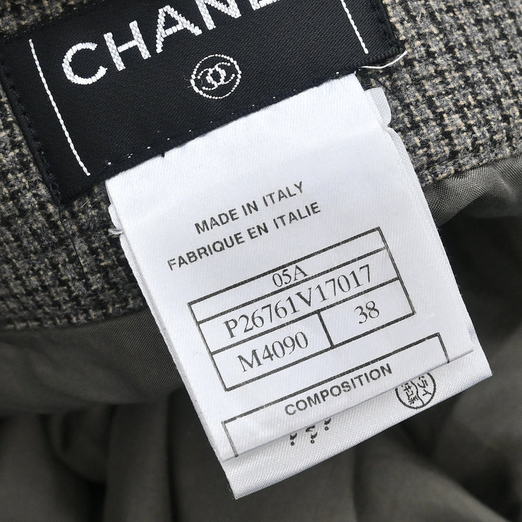 Chanel 2005 Long Pants Gray #38