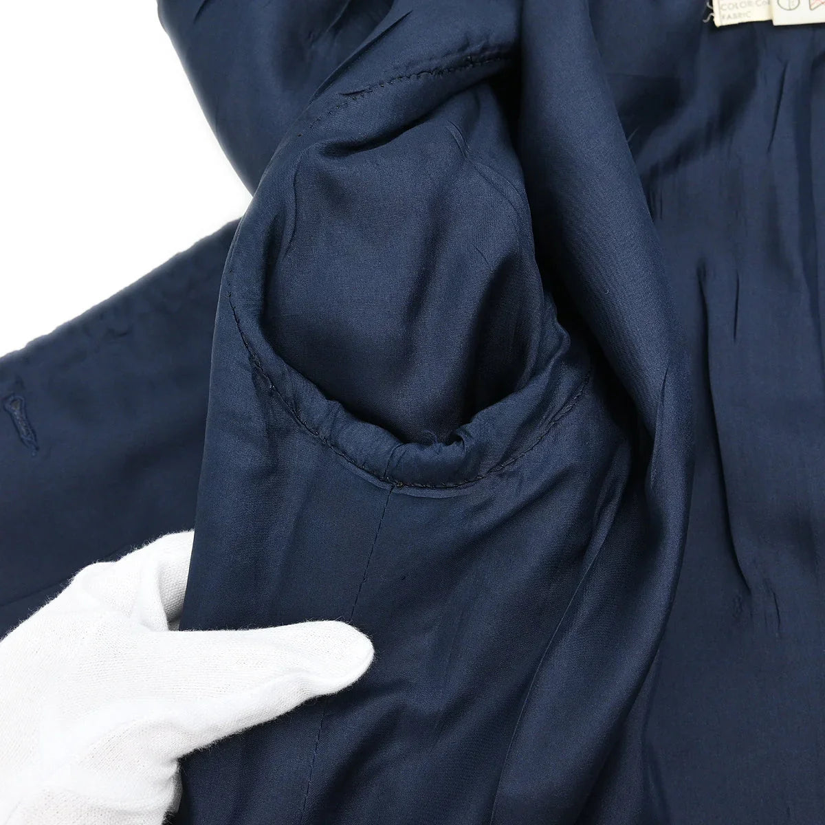 Chanel Setup Suit Jacket Skirt Navy #42
