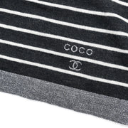Chanel 2009 Ensemble Cardigan Sleeveless Top Black #34