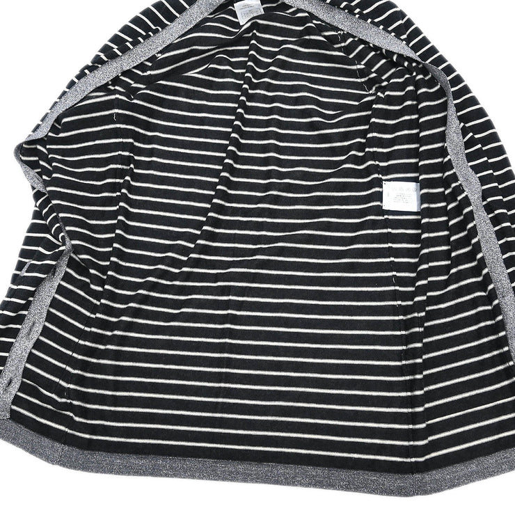 Chanel 2009 Ensemble Cardigan Sleeveless Top Black #34