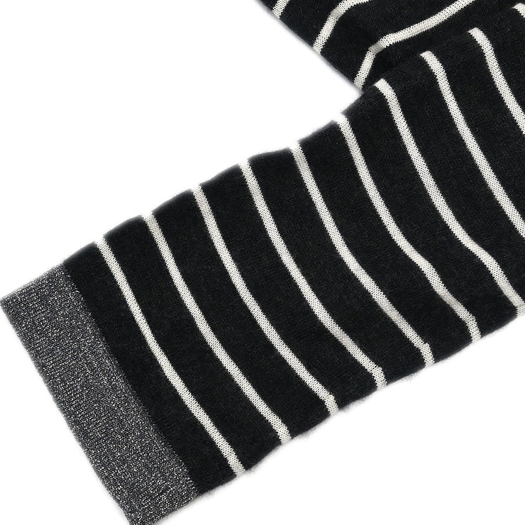 Chanel 2009 Ensemble Cardigan Sleeveless Top Black #34