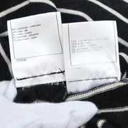 Chanel 2009 Ensemble Cardigan Sleeveless Top Black #34