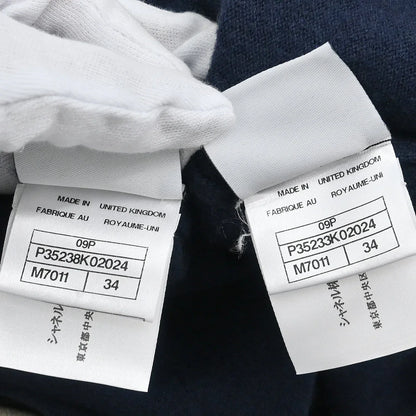 Chanel 2009 Sport Line Setup Suit Jacket Sleeveless Dress Navy #34