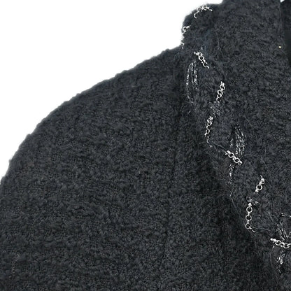Chanel 2007 Single Breasted Jacket Black #46