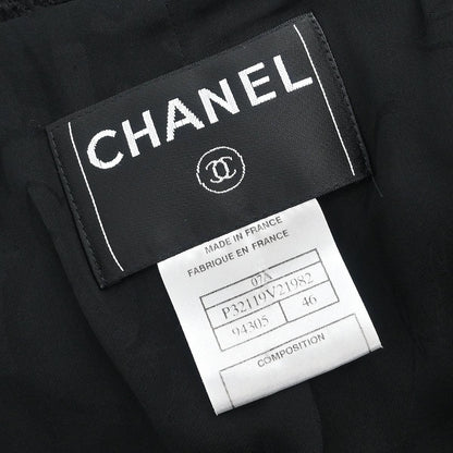 Chanel 2007 Single Breasted Jacket Black #46