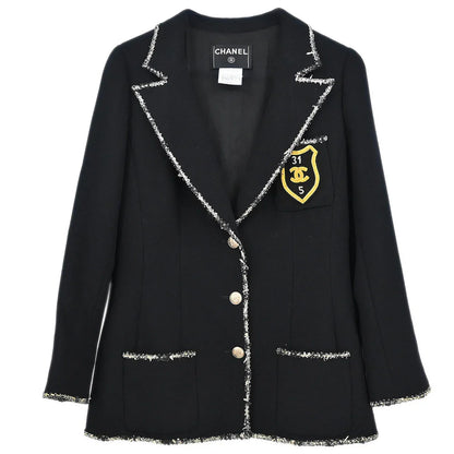 Chanel 2005 Black & White "Devil Wears Prada" Jacket #42