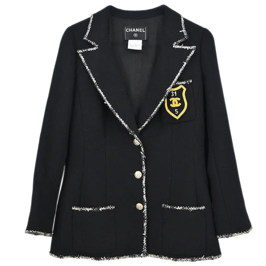 Chanel 2005 Black & White "Devil Wears Prada" Jacket #42