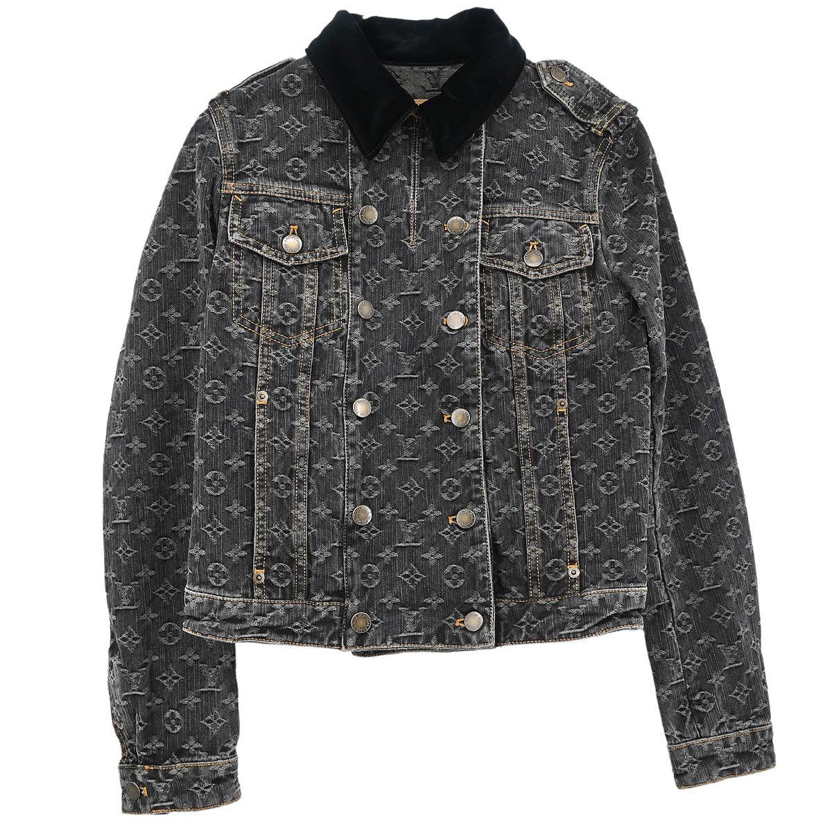 Louis Vuitton 2007 Denim Jacket Gray #36