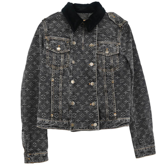 Louis Vuitton 2007 Denim Jacket Gray #36