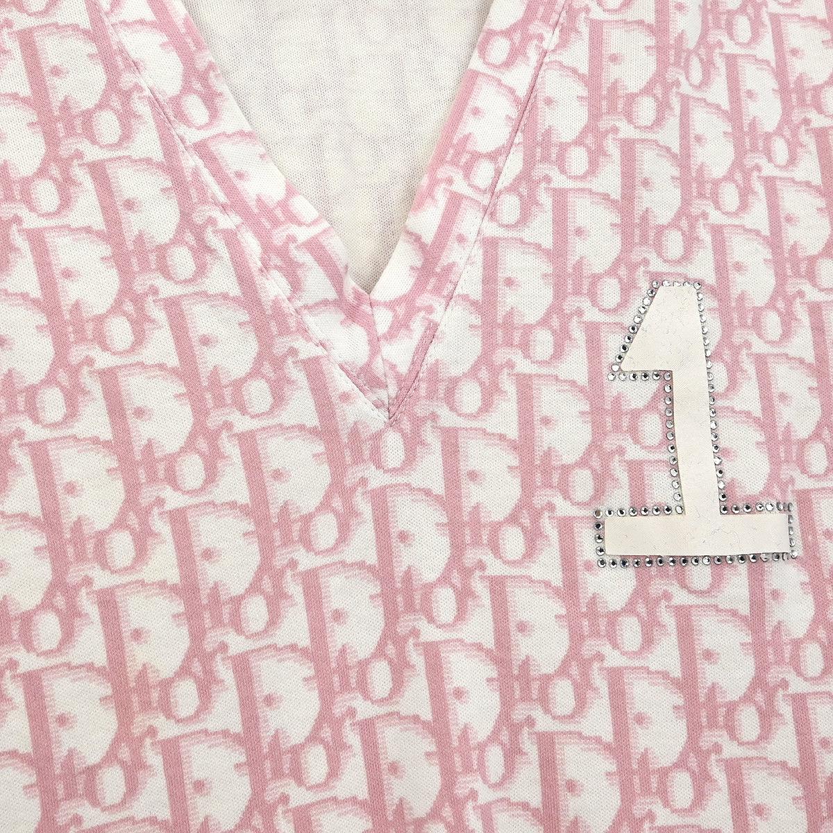 Christian Dior 2004 Trotter Sleeveless Top Pink #38