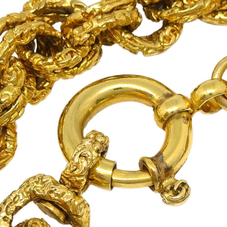 Chanel CC Bracelet Fringe Gold 93A