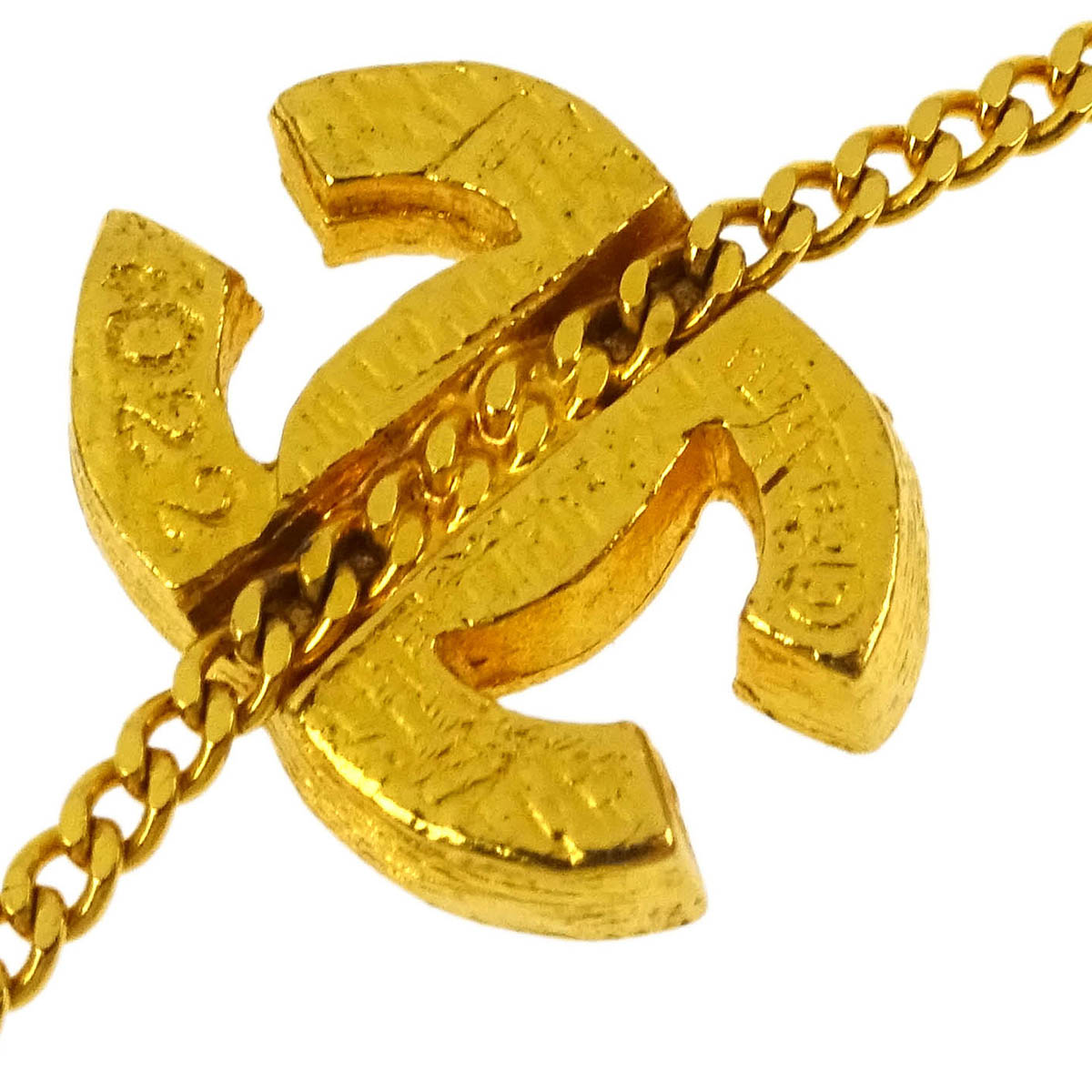 Chanel CC Chain Bracelet Gold Rhinestone 4022/1982 – AMORE