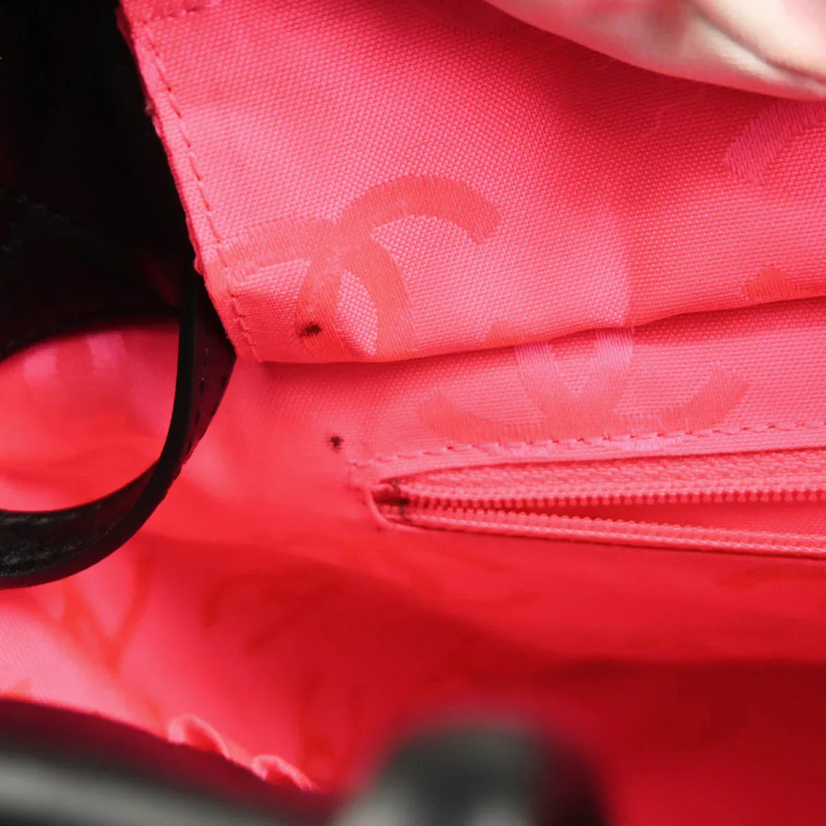 Chanel 2008-2009 Black Calfskin Cambon Ligne Tote Handbag