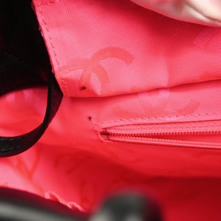 Chanel 2008-2009 Black Calfskin Cambon Ligne Tote Handbag