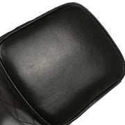 Chanel 1996-1997 Black Lambskin Vanity Handbag