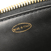 Chanel 1996-1997 Black Lambskin Vanity Handbag