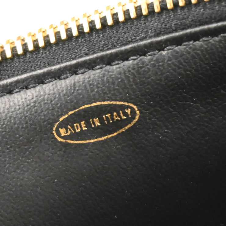 Chanel 1996-1997 Black Lambskin Vanity Handbag