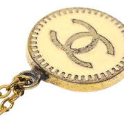 Chanel Dangle Piercing Earrings Gold 01P