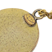 Chanel Dangle Piercing Earrings Gold 01P