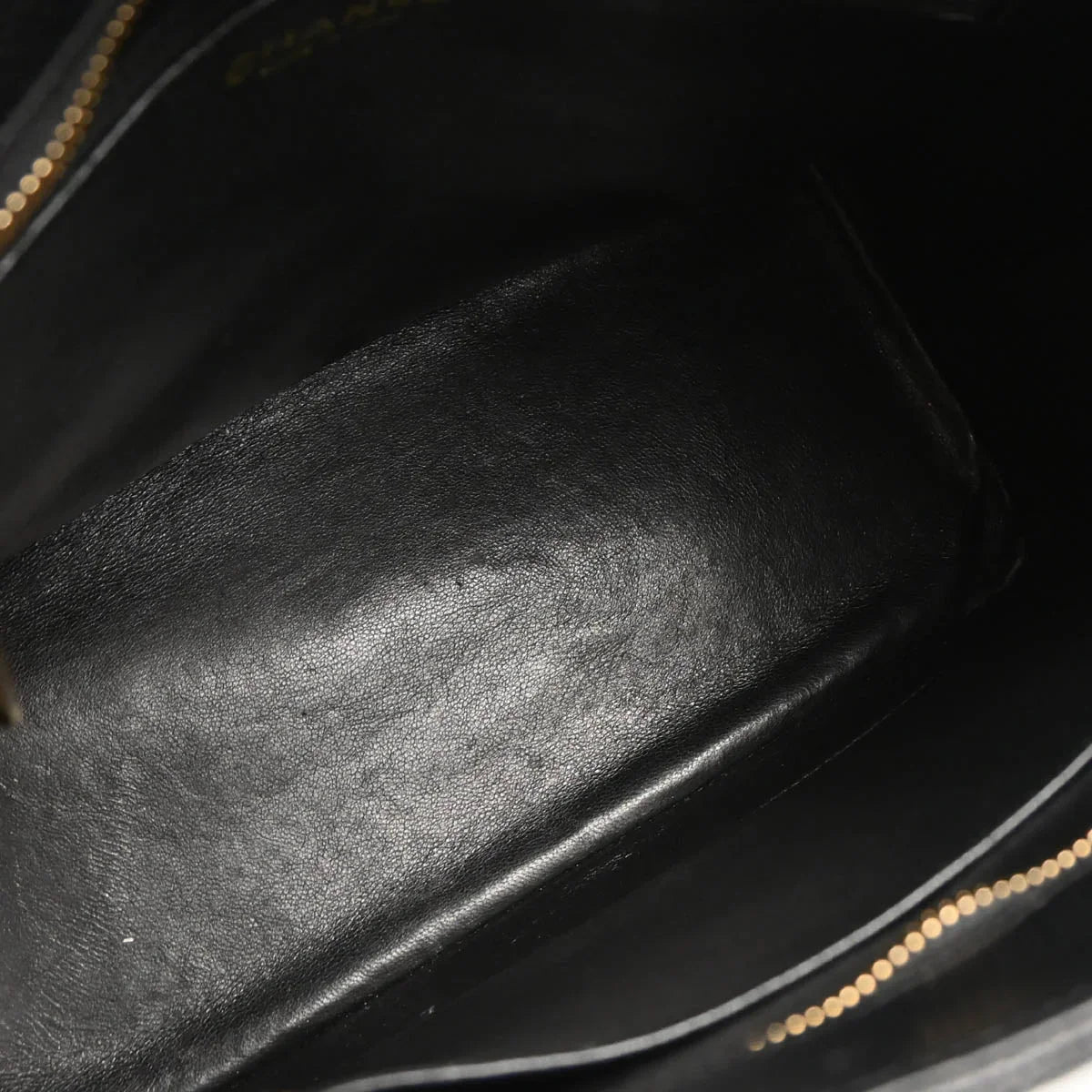 Chanel 2003-2004 Black Caviar Medallion Tote Handbag