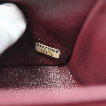 Chanel 2017-2018 Black Caviar Medium Classic Double Flap Shoulder Bag