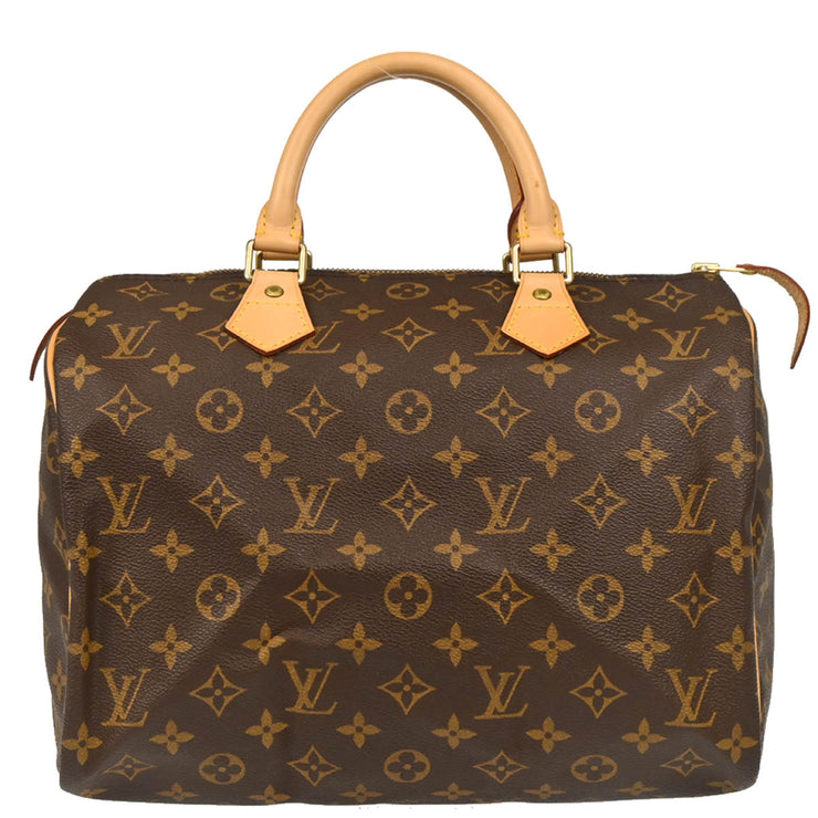 Louis Vuitton 1998 Monogram Speedy 30 Handbag M41526