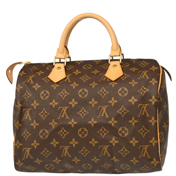 Louis Vuitton 1998 Monogram Speedy 30 Handbag M41526