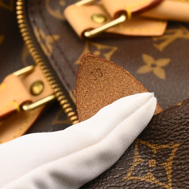 Louis Vuitton 1998 Monogram Speedy 30 Handbag M41526