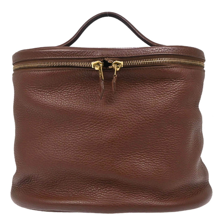 Hermes Sienne Taurillon Clemence Inter City Vanity Handbag