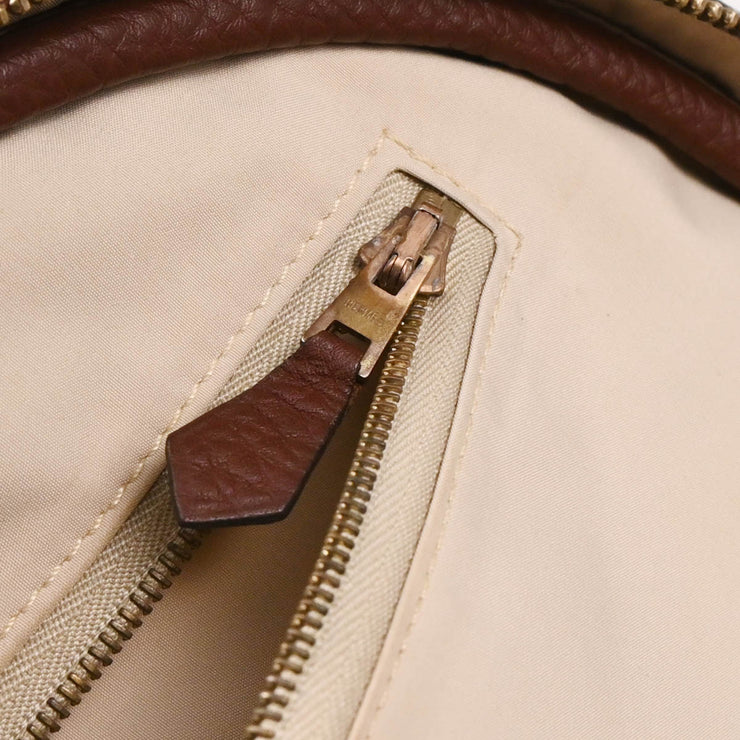 Hermes Sienne Taurillon Clemence Inter City Vanity Handbag