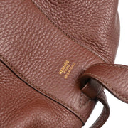Hermes Sienne Taurillon Clemence Inter City Vanity Handbag