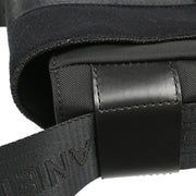Chanel 2005-2006 Black Felt Nylon Sport Line 2way Shoulder Handbag