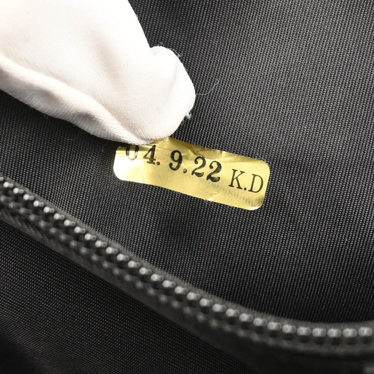 Chanel 2005-2006 Black Felt Nylon Sport Line 2way Shoulder Handbag