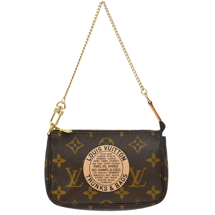 Louis Vuitton Monogram Mini Pochette Accessoires Handbag M60153