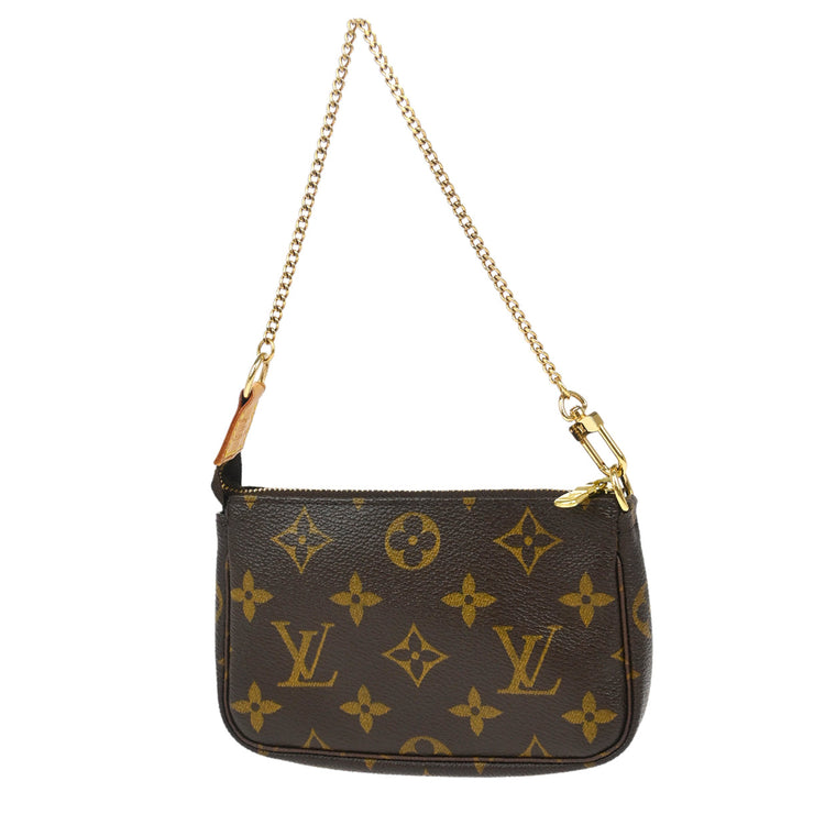 Louis Vuitton Monogram Mini Pochette Accessoires Handbag M60153