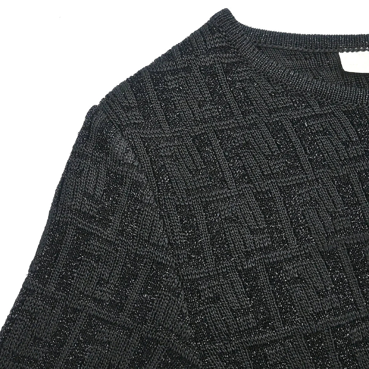 Fendi Short Sleeve Top Black