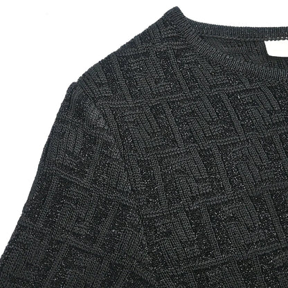 Fendi Short Sleeve Top Black