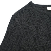 Fendi Short Sleeve Top Black