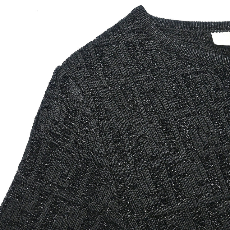 Fendi Short Sleeve Top Black